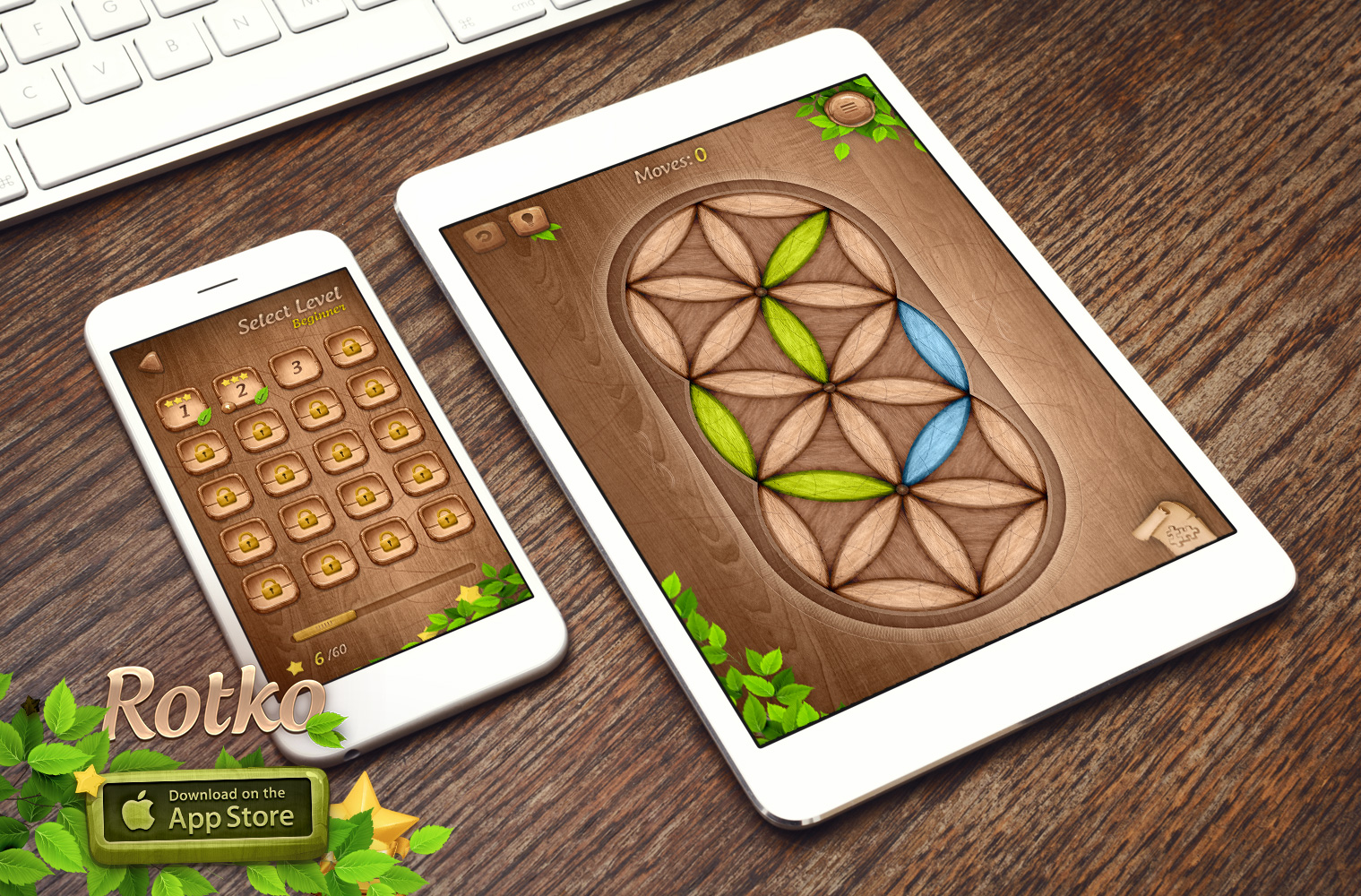 Rotko on iPhone and iPad
